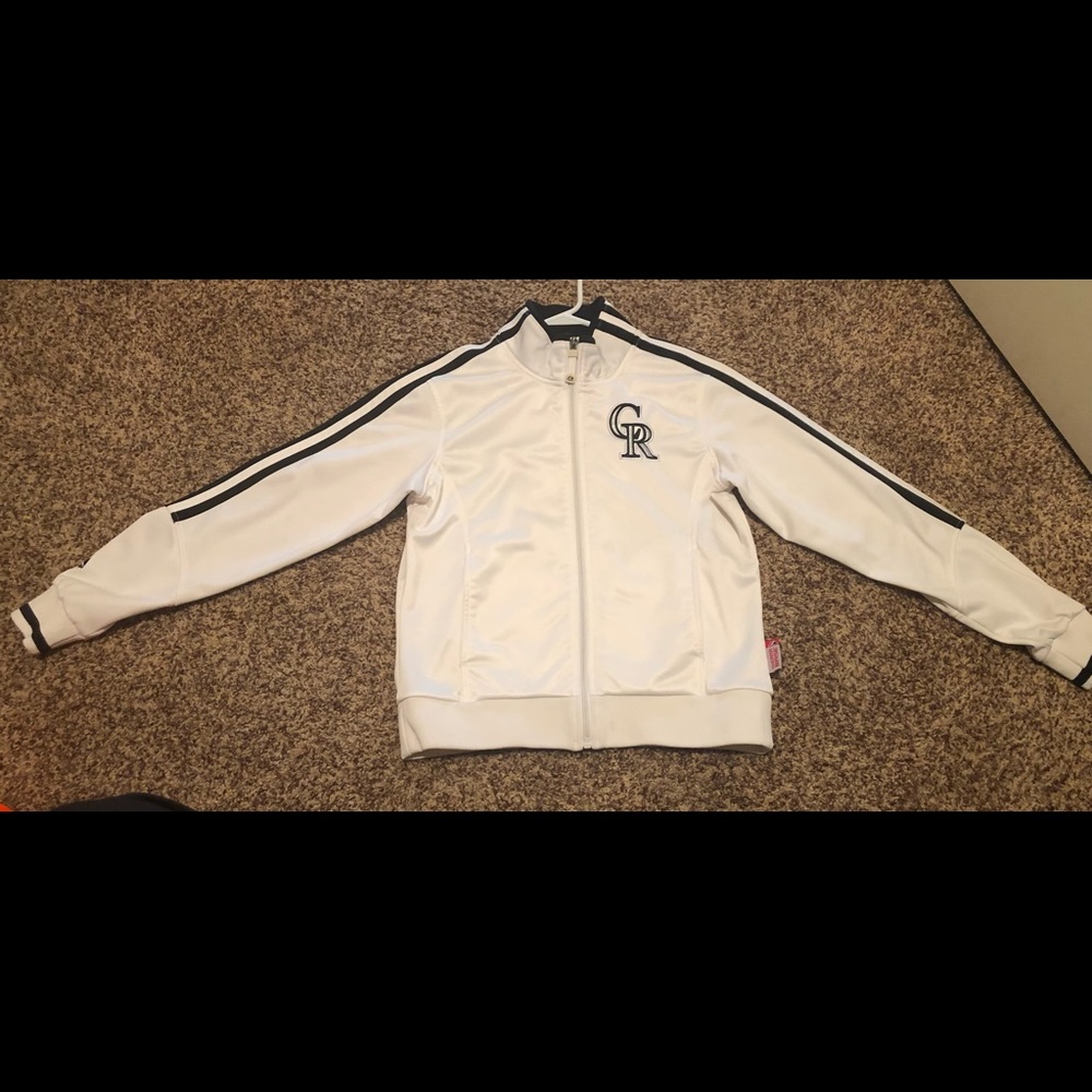 Colorado Rockies national baseball league jacket
